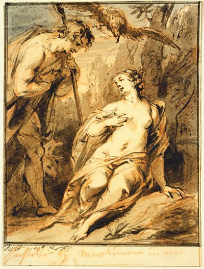 Jupiter und Mnemosyne af Jacob de Wit