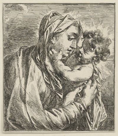 Maria med barnet af Jacob de Wit