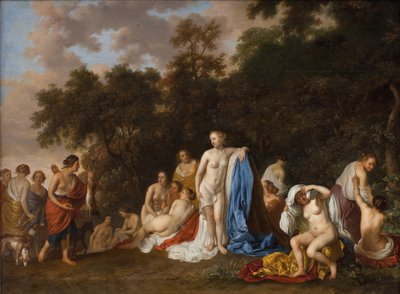 Diana og hendes nymfer af Jacob van Loo