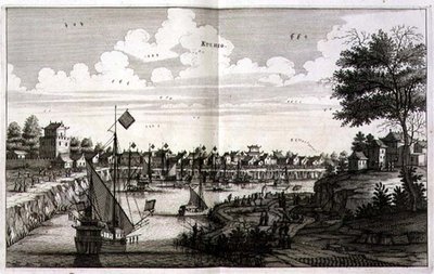 Kuching, fra en beretning om en hollandsk ambassade i Kina af Jacob van Meurs