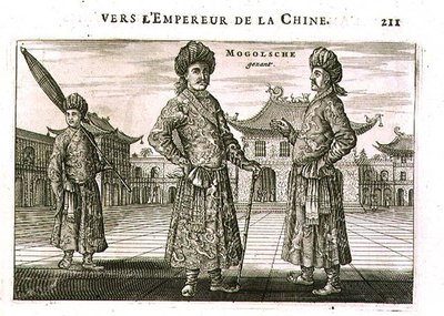 Mongolere, fra en beretning om en hollandsk ambassade til Kina af Jacob van Meurs