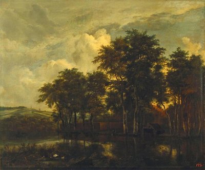 Gård af Jacob van Ruisdael