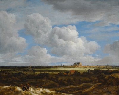 Tysk: Blick auf Haarlem Udsigt over Haarlem (Haerlempje) af Jacob van Ruisdael