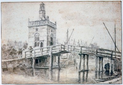 Broen ved Alkmaar, c1648-1682 af Jacob van Ruisdael