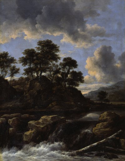 Vandfaldet af Jacob van Ruisdael