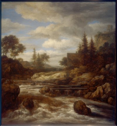 vandfald af Jacob van Ruisdael