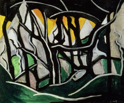 Landskab, 1915 af Jacoba Berendina van Heemskerck van Beest