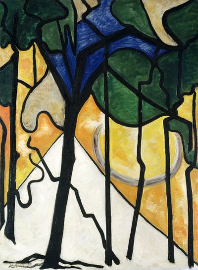 Træ, 1914 af Jacoba Berendina van Heemskerck van Beest