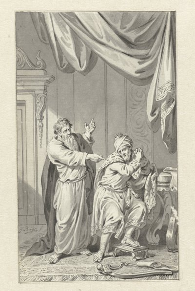 David og Nathan af Jacobus Buys