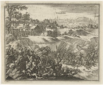 Slaget ved Toledo Comunidades oprør af Jacobus Harrewijn