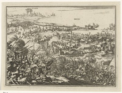 Capture of Tunis af Karel V af Jacobus Harrewijn
