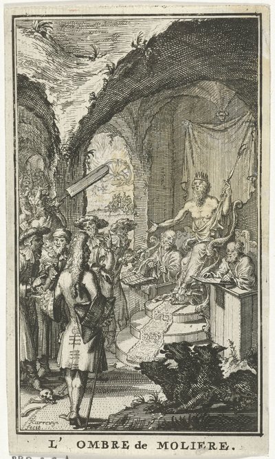 Molière foran Plutos dommere L