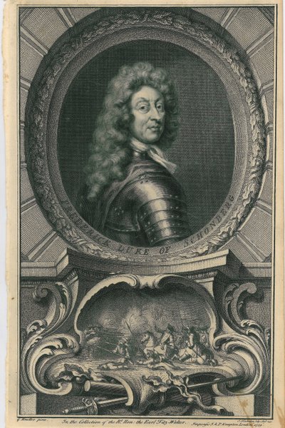Frederik, hertug af Schomberg, 1739 af Jacobus Houbraken