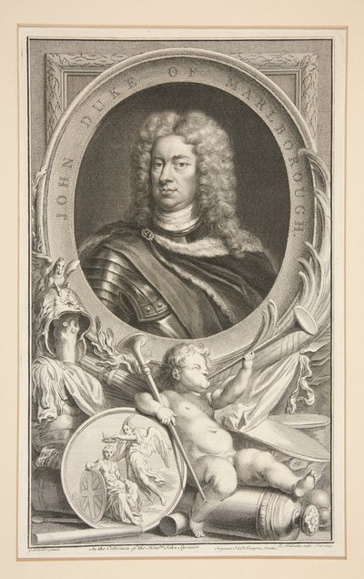 John, hertug af Marlborough af Jacobus Houbraken