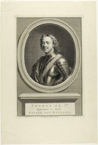 Peter I af Rusland af Jacobus Houbraken