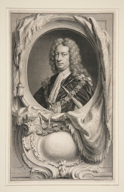 Portræt af Jacobus Houbraken