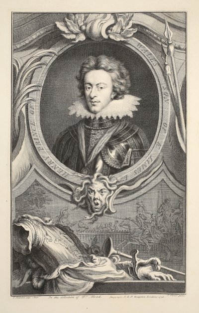 Portræt af Henry, Prince of Wales, illustration fra 