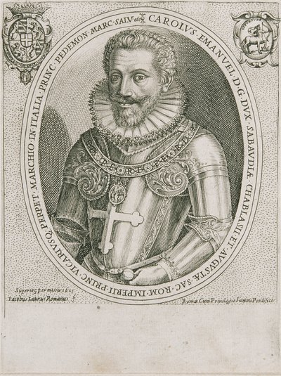 Carl Emmanuel I af Savoyen af Jacobus Laurus