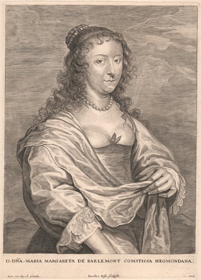 Maria Margareta de Barlemont, grevinde af Hegmond af Jacobus Neeffs