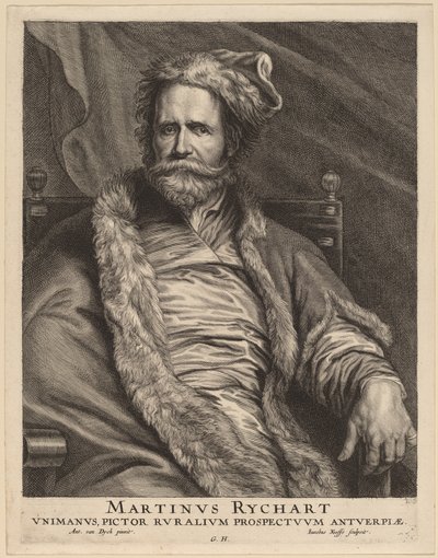 Martin Rijckaert af Jacobus Neeffs, after Sir Anthony van Dyck