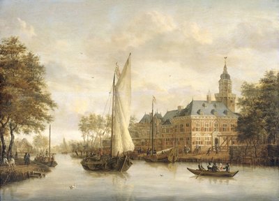 Nijenrode Slot på Vecht nær Breukelen af Jacobus Storck