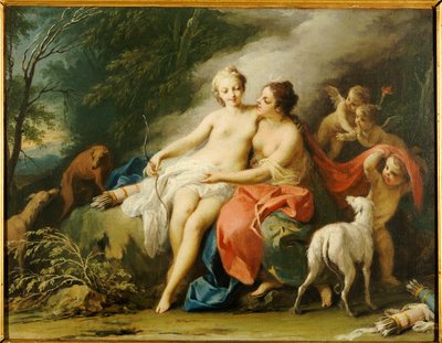 Jupiter og Callisto af Jacopo Amigoni