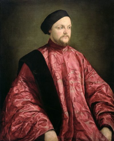 Portræt af en venetiansk senator, 1540 af Jacopo Bassano