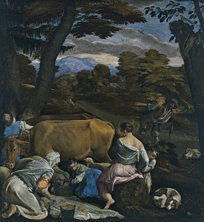 Lignelsen om såmanden af Jacopo Bassano il vecchio
