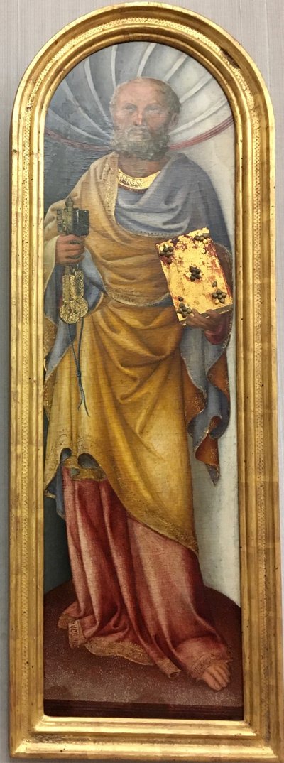 Tysk: Der Heilige Petrus Sankt Peter af Jacopo Bellini