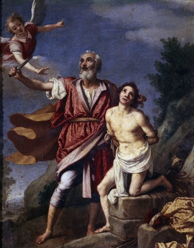 Isaks ofring,1594 (maleri) af Jacopo Chimenti Empoli