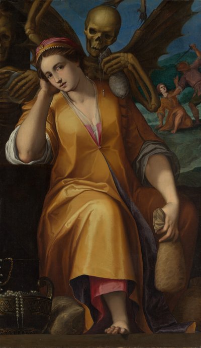 Allegori om grådighed. af Jacopo Ligozzi
