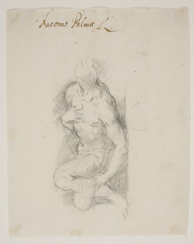 St Sebastian knæler af Jacopo Palma