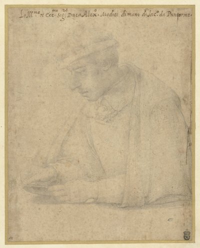 Alessandro de Medici af Jacopo Pontormo