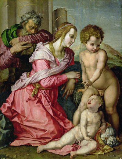 Den hellige familie af Jacopo Pontormo