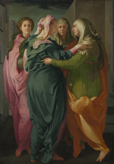 The Visitation, ca 1528-1529 af Jacopo Pontormo