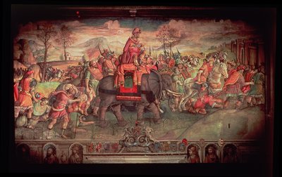 Hannibal krydser alperne af Jacopo Ripanda