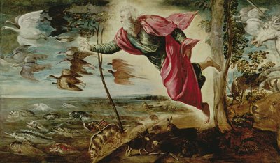 Skabelsen af dyrene af Jacopo Robusti Tintoretto