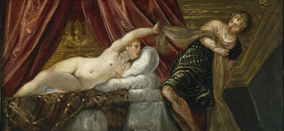 Josef og Potifars hustru af Jacopo Robusti Tintoretto