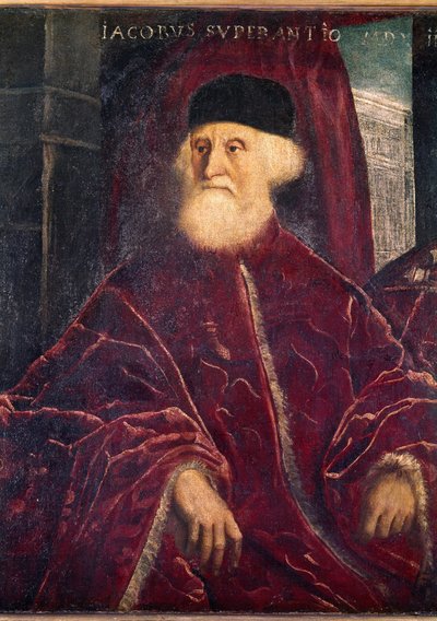 Portræt af prokurator Jacopo Soranzo (paianting, ca. 1550) af Jacopo Robusti Tintoretto
