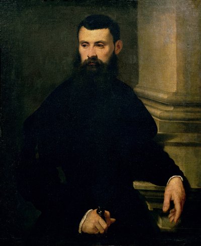 Portræt af en mand af Jacopo Robusti Tintoretto