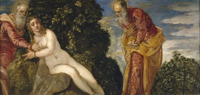 Susannah og de ældste af Jacopo Robusti Tintoretto