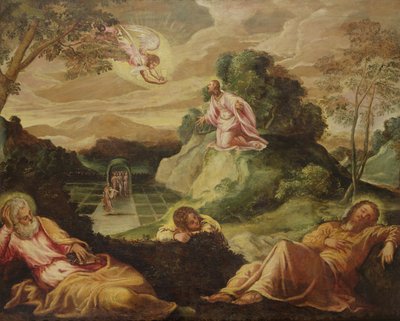 Kvalen i haven af Jacopo Robusti Tintoretto