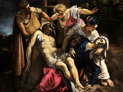 Deponeringen, ca 1562. af Jacopo Robusti Tintoretto