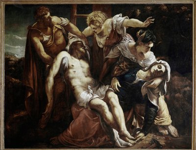 The Deposition of Christ, ca. 1559 (olie på lærred) af Jacopo Robusti Tintoretto