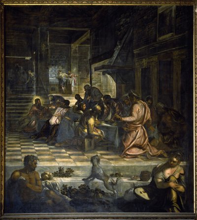 Den sidste nadver af Jacopo Robusti Tintoretto