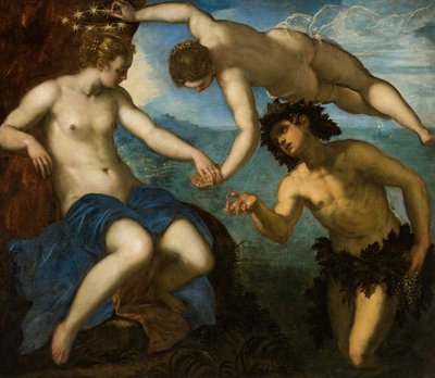 Bryllup af Bacchus og Ariadne, 1578. af Jacopo Robusti Tintoretto