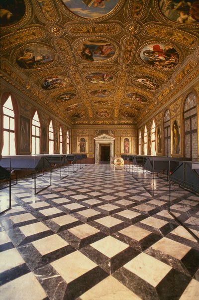 Sala Dorata, bygget 1537-88 af Jacopo Sansovino