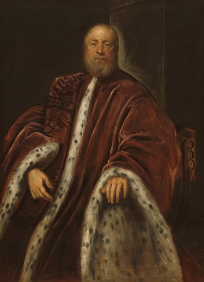 En prokurator i Sankt Markus, ca. 15751585. af Jacopo Tintoretto