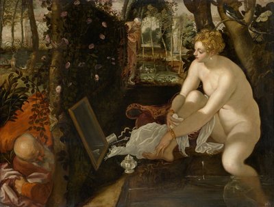 Susanna og de ældre af Jacopo Tintoretto
