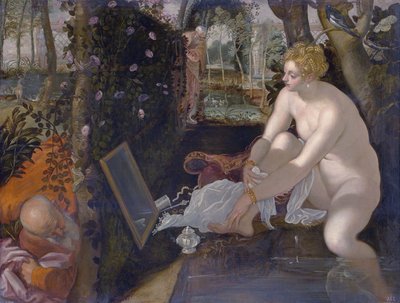 Susanna og de ældre af Jacopo Tintoretto